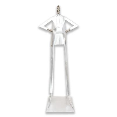 Modernist Outsider Sculpture Statue Man